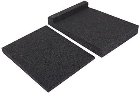 JOINPAYA 5pcs Speaker Soundproof Pads Studio Soundproof Pads Acoustic Isolation Foam Fireproof Sponge Panels for Music Studio