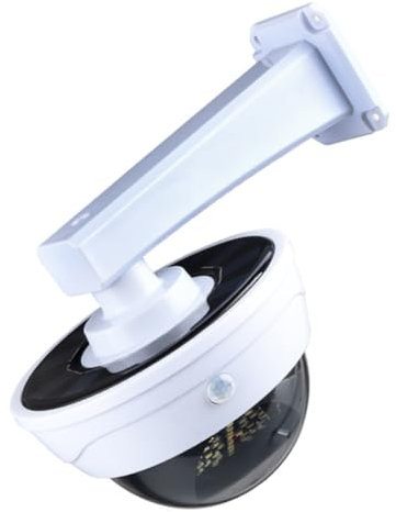 KITANDOVE Simulations Kamera Licht Wiederaufladbare Solarlampe Simuliertes Kameralicht Gefälschte Kameralampe Simulation Kameralampe Led-sensorlicht Led-überwachungslicht Wandlampe Plastik