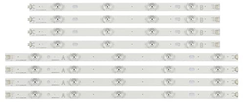 BWBVHRHZY Tira de Luces LED de 8 Uds 6916L-1715A 1716A 6916L-1948A 1949A Apta for LG 47 ''TV LC470DUH LC470DUE 47LB5800 47LB5700-ZB 47LF5610 47LB6520(Replace 47LB)