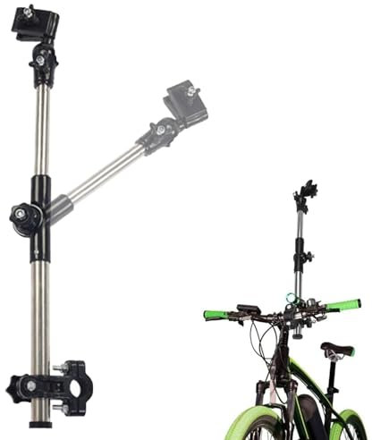 Porte-parapluie Pour Poussette,Support de Parapluie Vélo,Porte Parapluie pour Poussette,Porte Parapluie Réglable,Porte Parapluie Inoxydable,pour Poussette,Vélo,Activités de Plein Air,etc