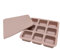 LearnLyrics Ice Trays for Freezer with Lid - Silicone Soup Freezer Molds 9-Grid Freezer Cubes | Cocktail Ice Molds, Leak Proof Large Ice Tray for Thanksgiving, Christmas, Alcohol, Coffee, Beverages