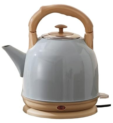 KKTX Bollitore a ebollizione Rapida elettrica 5L, in Acciaio Inossidabile 304 di Grande capacità (bollire Veloce, Filtro anticiera Lavabile, beccuccio a versamento Perfetto) Blue,5L