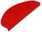 etm Original Stufenmatten Treppen-Teppich 15er Spar Set 20 Farben und 20 Modelle zur Auswahl (Rot, Halbrund 65 x 23,5 cm) Dynasty