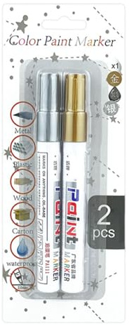Tyre Painting Pen - Car Paint, Portable Automatic Colouring Pencil, Long-Term Retouching Accessories, Multifunctional Vehicle Painting, Which Means White and Vibrant Colours in a Vivid Way