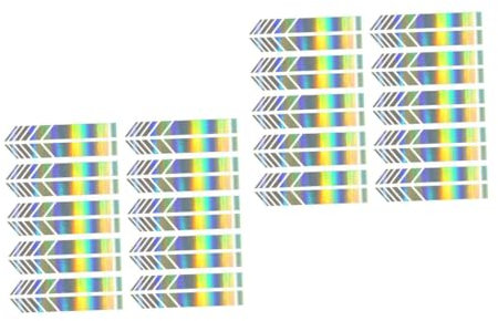 Zerodeko 2 Sätze Rückspiegel Aufkleber Rückspiegel Sticker Streifen Aufkleber Für Pkw Wasserdichtes Design Einfach Anzubringen Langlebig Für Ihre Fahrzeuggestaltung 10 Paare * 2
