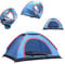 Wurfzelt 2 Personen Wasserdicht, Automatisches Pop Up Zelt 2 Personen, Winddicht Campingzelt, Ultraleicht Camping Zelt für Strand, Outdoor, Reisen, Wandern, Angeln