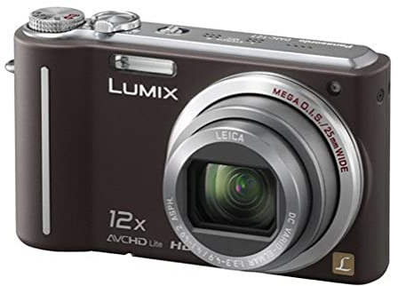 Panasonic DMC-TZ7EG-T Digitalkamera (10 Megapixel, 12-fach opt. Zoom, 7,6 cm Display, Bildstabilisator) chocolate