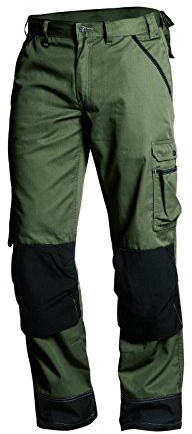 Blaklader 14541835 Garten-Hosen, Armeegrün / Schwarz, grootte D92