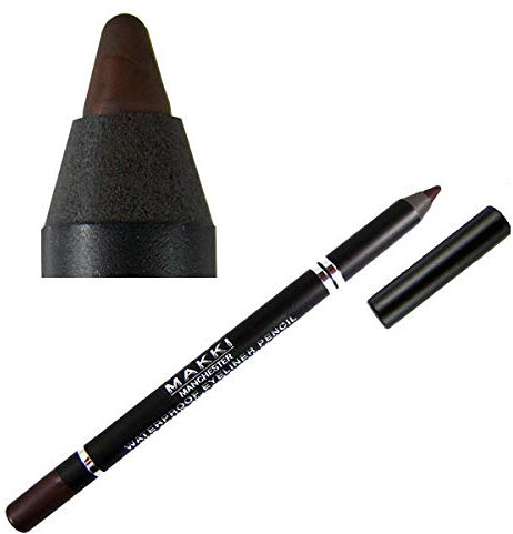 Makki Wasserfester Eyeliner Ultra leicht gleitender langem Halt 02 tief braun