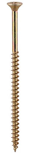 TIMCO Classic Multi-Purpose Screws - PZ - Double Countersunk - 5.0 x 40 - Gold - Box of 200