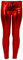 Fantasia Boutique Mädchen Kinder Metallisch Glänzend Kinder Lack-Optik Party Disco Hosen Leggings - Rot, Jahre EU 48