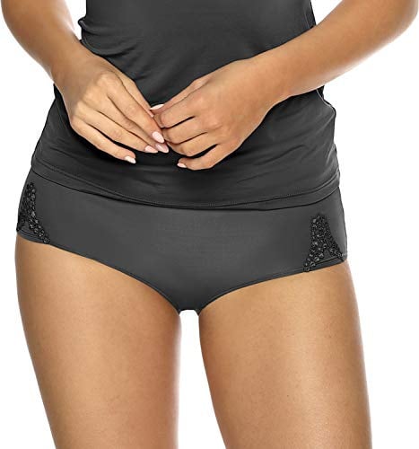 VIANIA! Panty Hipster 151214 Carola Mikrofaser hoher Farben Cream I Weiß I Dunkelgrau I Haut I Schwarz