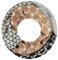 Majea Damen Loop Schal Schlauchschal Halstuch (880021) (schwarz 3)