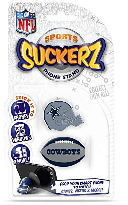 NFL Sports Suckerz Dallas Cowboys Football & Helmet Phone Stand