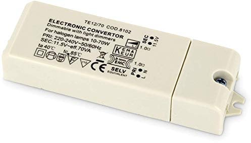 HAVA Transformateur électronique modulable pour ampoules halogènes - 230 V/12 V - 35 W/105 W