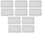 Richer-R 10pcs Game Cartridge Case, 10 Stücke Gameboy Advance - Game Cases Transparent Speicherkasten,Tragbar Kartusche Card Box Case Staub Cover Box für Game Boy Advance GBA Transparent