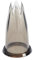 De Buyer - Douille cannelée en tritan - E6 - Diamètre 13 mm -, Noir