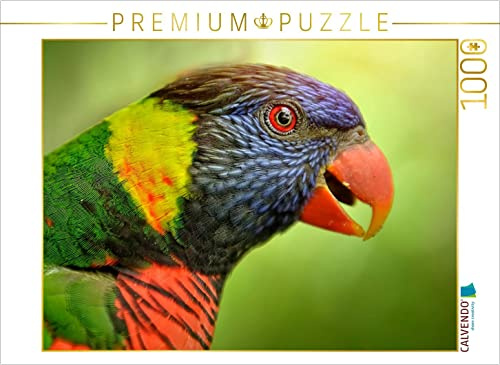 CALVENDO Puzzle Wunderschöne Papageien - Lori | 1000 Teile Lege-Größe 64 x 48 cm Foto-Puzzle für glückliche Stunden