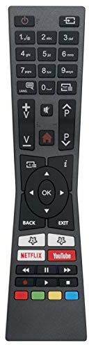 VINABTY RM-C3331 Telecomando di ricambio per JVC TV LT-32VF52M LT-40V55LFA LT-32VFQ52I LT-40VF52M LT-43V55LU LT-43VU83M LT-49V55LU LT-49VU83M LT-55V 55LU LT-65VU83M LT-55V55LU LT-65VU93M LT-43V65LUA