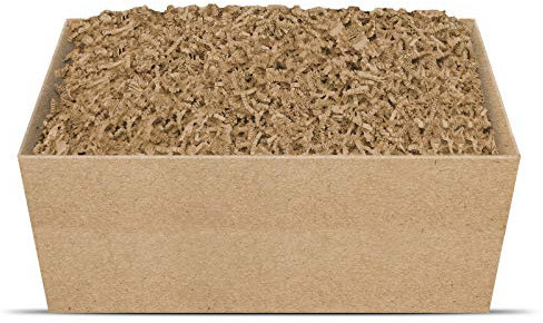 SizzlePak Geschenkfüllmaterial Umweltfreundliches Geschenkverpackungsmaterial viele Farben 125g-1kg (Natur, 1kg)