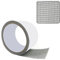 Window Net Anti-mosquito Mesh Sticky Wires Patch Repair Tape, Screen Window Door Mosquito Netting Patch Repair Tape for Broken Hole (Gray)