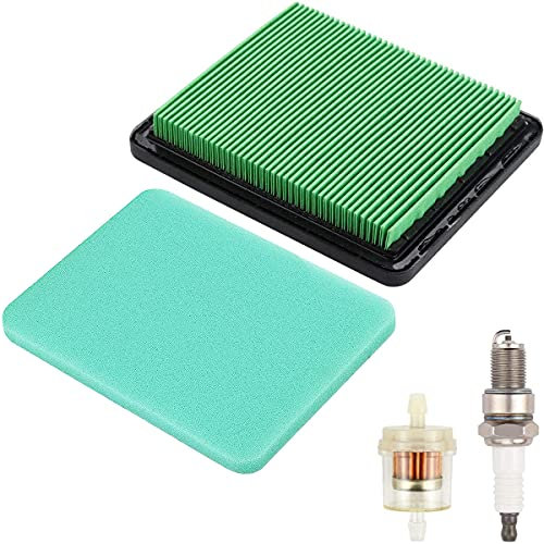 ZAMDOE Filtro dell'aria Filtro del carburante di ricambio per Honda GCV160 GCV135 GCV190 GC135 GC160 GC190 GX100 CV160A GCV160LA GCV190A GCV190LA Motore, con candela