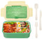 BIBURY Bento Box, 1400ml Leakproof Lunch Box for Adults and Kids, Food Container with 3 Compartments and Cutlery, Dishwasher/FDA Approved/BPA Free Meal Prep Containers Sandwich Box