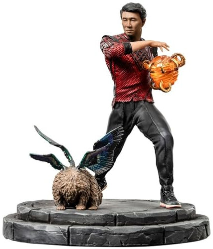 Iron Studios Shang-Chi und die Legende der zehn Ringe Statue, BDS Art Scale 1/10 Shang-Chi & Morris 19 cm