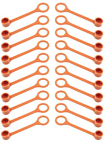 Tapones de goma de supresión de cocina, sistemas de campana para piraña, kit de tapas de grasa industriales, 20 tapas de repuesto