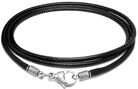 Halskette Silber Herren 60 cm, Edelstahlkette Herren 2.5MM Kordelkette Modeschmuck Damen Geschenk Geburtstag