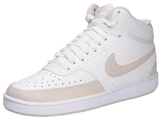 Nike Damen NikeCourt Vision Mid Sneaker, Weiß Summit White Lt Orewood BRN White, 37.5 EU