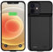 YISHDA Slim 7000mAh Portable Charging Case for iPhone 12/12 Pro 6.1 inch, Extended Battery Case (Black)