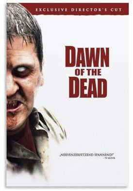Dawn of the Dead Fernseh-Film-Poster, dekoratives Gemälde, Leinwand-Wandposter und Kunstdruck, modernes Familienschlafzimmer-Dekor-Poster, 20 x 30 cm