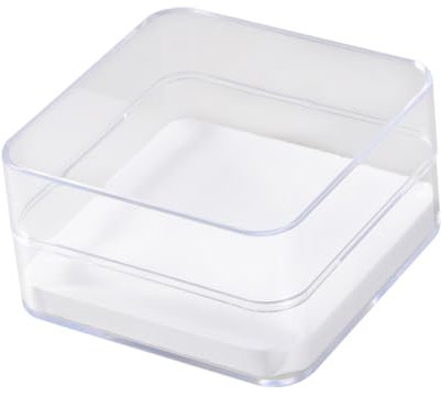 JECOMPRIS 1 Boîte Cage à Insectes Vitrine Kit De Perles Kit Boîte à Insectes Boîte De Présentation De Plantes Kit De Dissection Organisateur De Bijoux Kit De Plantes Spécimen Un Verre Jersey