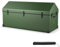 COSTWAY Gartenbox, 658 L Auflagenbox Wetterfest mit PVC-Oberfläche & Metallgestell, inkl. Tragetasche, Aufbewahrungsbox Outdoor für Pool Garten Hof, 150 x 69 x 77 cm
