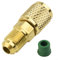Hochleistungs-Stecker 5/16 x F1/4 SAE-Adapter für Klimaanlage, goldfarben