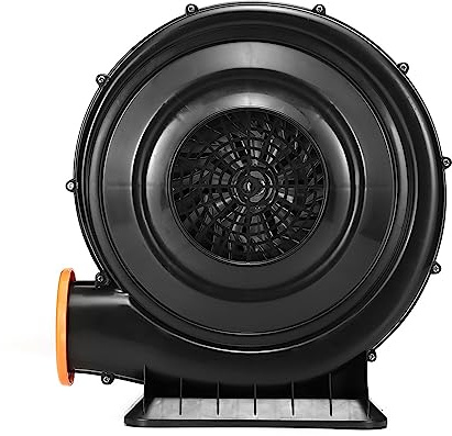 YQVEOT Sopladores Ventilador de Aire sin escobillas de 750 W, Ventilador centrífugo, Ventilador Turbo for rebotes inflables, casa, Castillo Hinchable, Barbacoa(610W)