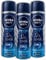 3er Pack NIVEA MEN Deospray Fresh Active 3x 150 ml Deodorant