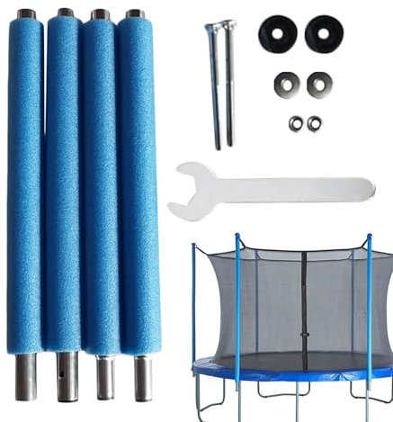 Trampolin Ersatzteile, 1.76m Trampolin Ersatzstange, Netzstangen, Schaumstoff Trampolinstangen, Stangen Ersatz, Stangen Schaumstoff Mit Schrauben Zubehör