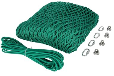 AVERDE Futtersparnetz Heunetz 4,0 x 4,0 m, 10 cm Maschenweite