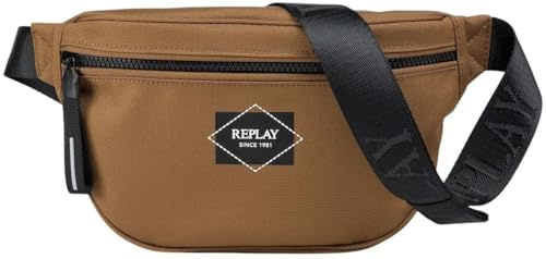 Replay Herren Bauchtasche, Butter Nut 0230 (Braun), Einheitsgröße