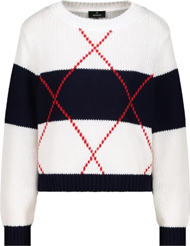 MONARI Strickpullover mit Intarsie-Muster