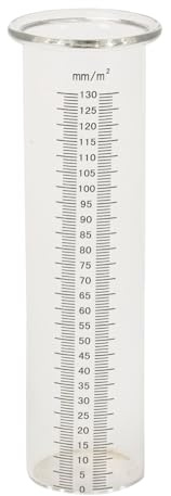 NETPROSHOP Niederschlagsmesser Ersatzgläser für Regenmesser, Auswahl:D37 mm