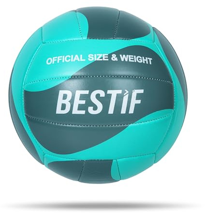 BESTIF Volleyball Größe 5 für Outdoor Indoor Training Beach Ball
