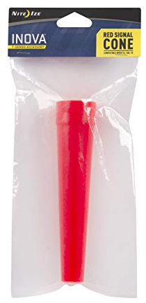 Inova CPK-R Signal Cone Flashlight, Plastic, Red