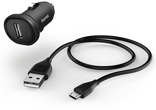 Hama Picco 12 V Ladegerät inkl. USB-Ladekabel für micro USB