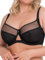 Curvy Kate Women's Victory Balcony Everyday Bra, Black, 40E UK