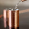 Stainless Steel Copper Thimble Measure, Shot Measure, Bar Accessories, Cocktail Accessories, Spirit Measures, Bar Pub Club Spirit Measure CE Marked Government Stamped (Copper, Full 7 Piece Set)