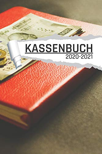 Kassenbuch 2020 -2021: Motiv Kassenbuch rot für Händler I Undatiert I 120 Seiten I DIN A5 I Für jedes Kalenderjahr und Quartal I Kalenderwoche Übersicht I Dot Grip Notizen I matt