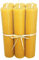 Valmoni Sport 6 Velas Cera de Abeja Olor Miel 100% Natural 2cm x 10cm Pura de Abeja Textura Panal Bujía Vela de Miel Natural Sin Parafina